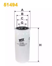 WIX FILTERS 51494 -  Гидрофильтр, автоматическая коробка передач